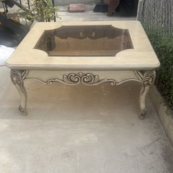 Mesa De Sentro Antigua