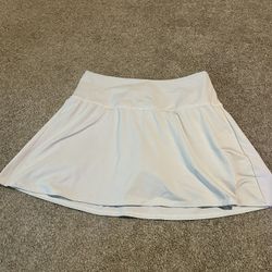 Women’s White Tennis Skirt