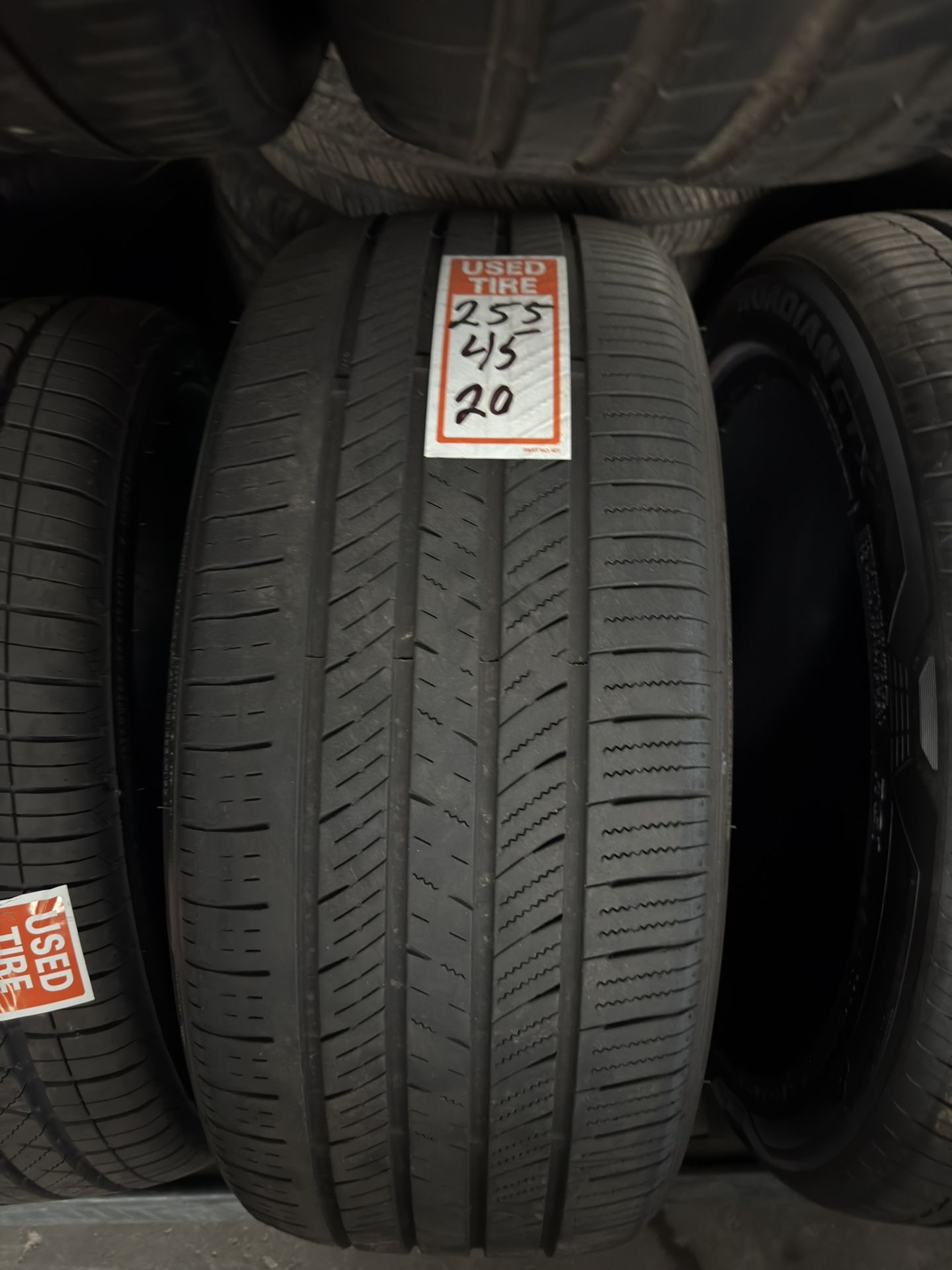 255/45/20 One Tire Used 