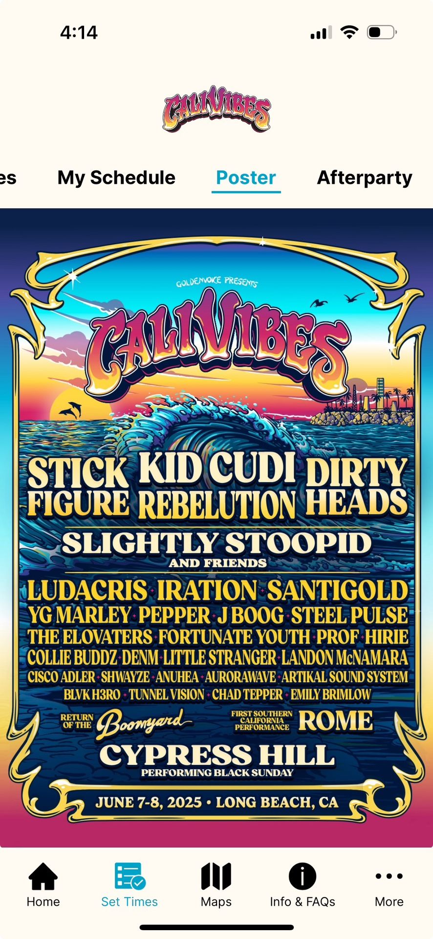 Cali Vibes Tickets For Sale