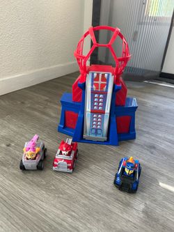 PAW Patrol Lookout Tower Playset with 3 Vehicles