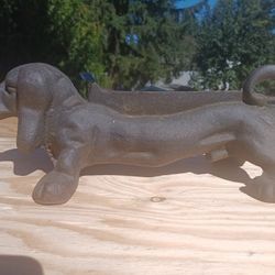 Dachshund Cast Iron Boot Scraper 