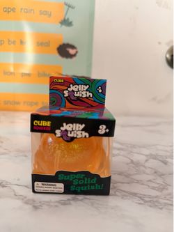 Jellyfish and Ice Cube Squishy