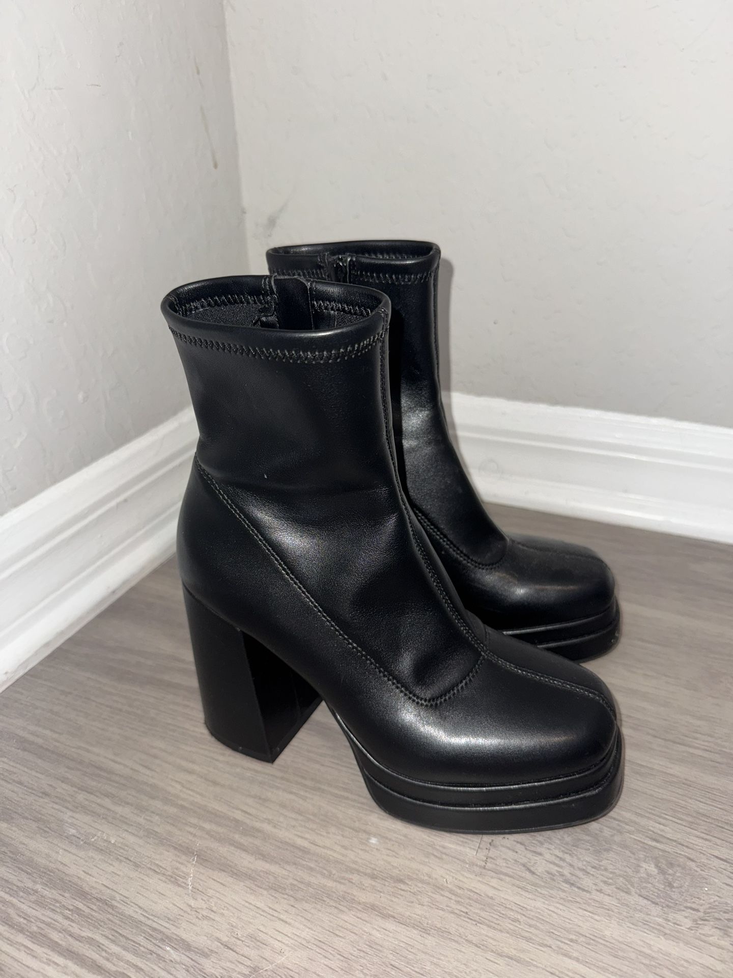 Black boots