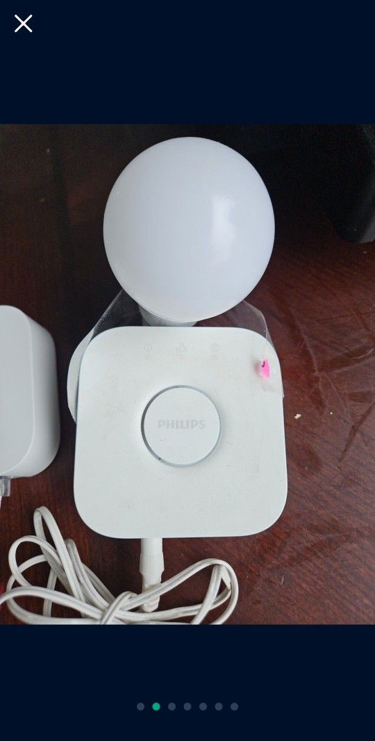 Hue Hub And White Bulb