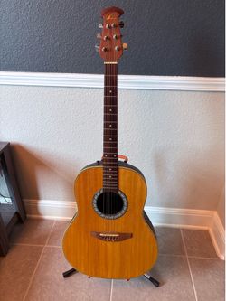 Ovation Acoustic Guitar with Case