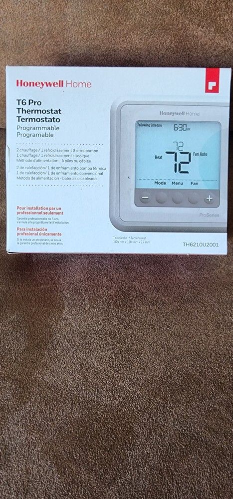 Honeywell T6 Pro Thermostat