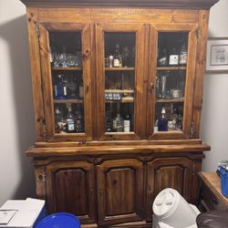 Antique liquor Cabinet