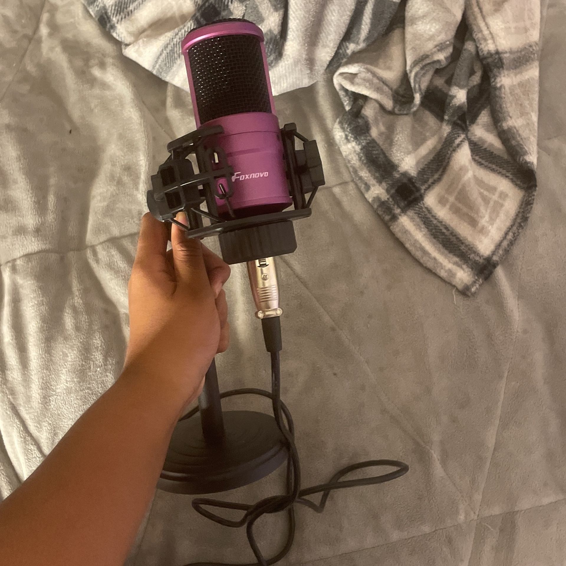 Foxnovo Soundcard And Microphone Set