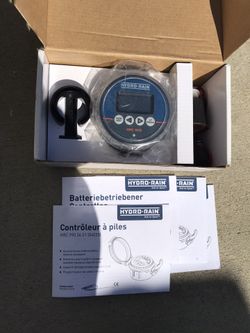 BATTERY OPERATED SPRINKLER VALVE