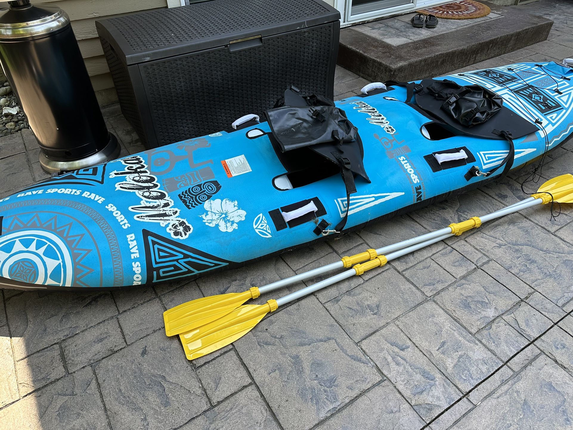 Rave Sports Molokai 2 Person Inflatable Kayak