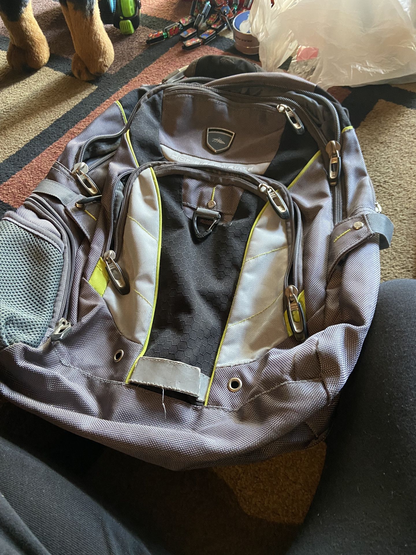 High Sierra Elite Padded Laptop Backpack Excellent Condition