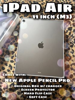Apple iPad Air (M3) w/ New Apple Pencil Pro