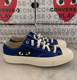 CDG PLAY x Converse Blue Quartz Size 5.5
