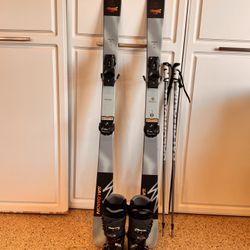 Salomon Ski Package for Sale – Skis, Boots, and Poles (Gently Used)