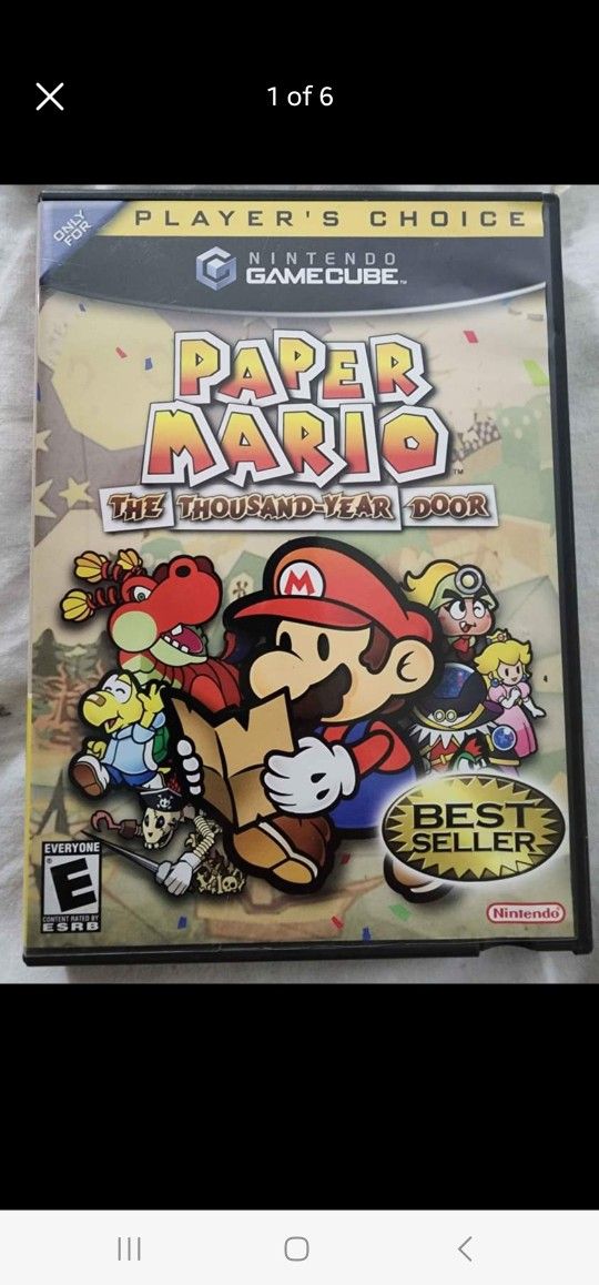 Paper Mario Gamecube