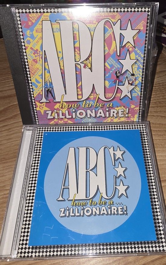 How to Be a Zillionaire by ABC (CD, 2005) 2 Versions!  Bonus Tracks Included