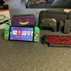 Nintendo Switch OLED bundle / Custom Joycons