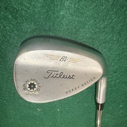 Titleist BV Vokey SM4 Spin 58* Wedge w/Lamkin ST Hybrid Standard Grip