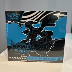 Pokemon Black Bolt ETB