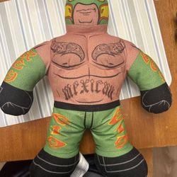 WWE Plushies Rey Mysterio and John Cena