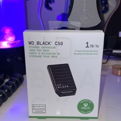 Unopened Western Digital 1TB C50 Xbox Expansion Card: Compatible with Xbox Series X/S All Factoty Sealed*