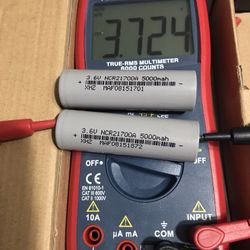 Brand New Rechargeable Lithium Batteries! 