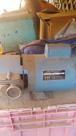 ITT pneumotive air compressor