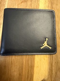 Jordan Bifold Leather Wallet Black