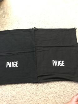 Paige dust bags 2