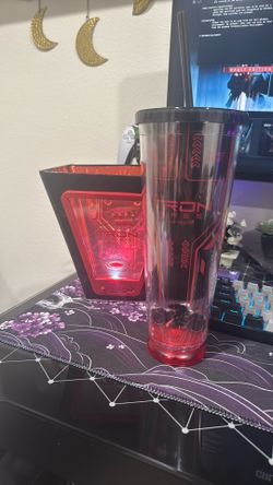 Tron Area Light Up Bucket And Cup