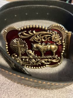 NEW BELTS WITH BUCKLES - $20