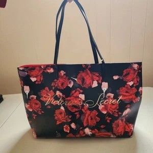 New Victoria's Secret Tote Bag Roses Large Bag