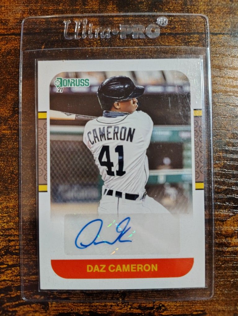 DAZ CAMERON BASEBALL CARD COLLECTION!!