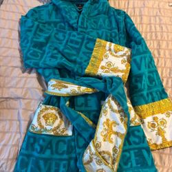 Blue Versace Robe