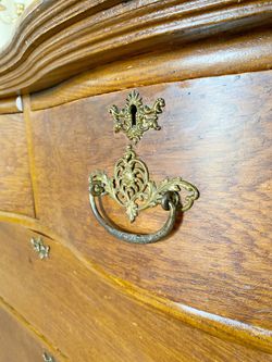 Antique Dresser With Mirror  Thumbnail