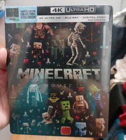 Minecraft Movie Steel Book