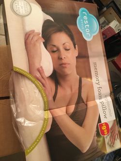 2x Restor Style Memory Foam Pillow