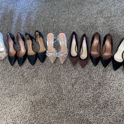 8 Pairs of high heels