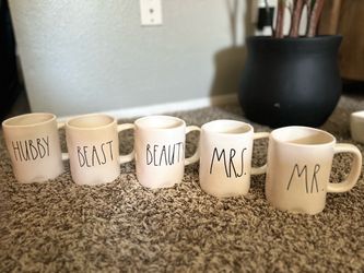 Rae Dunn Mugs - Both New & Good Condition