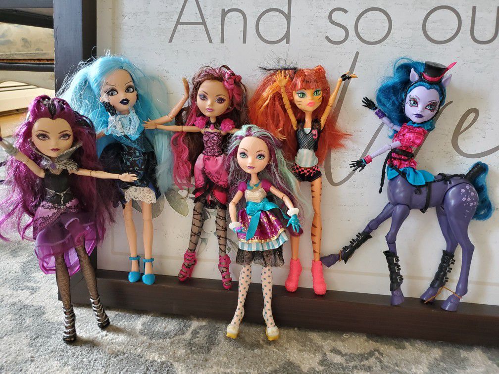 Ever High and Monster High LOT