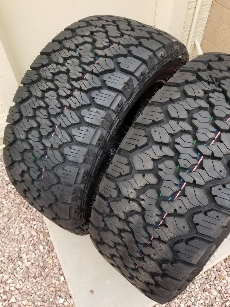 General Grabber ATX 33X12.50R20 LT Tires