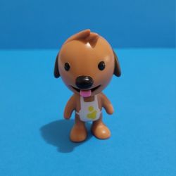 Sago Mini Harvey the Dog Figurine w/ Apron 2.75” Rare Collectible EUC.