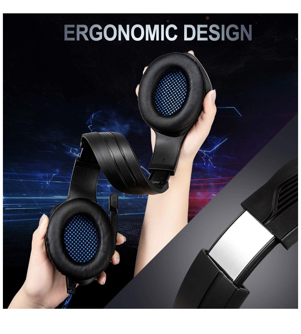 PS4/computer headset with mic