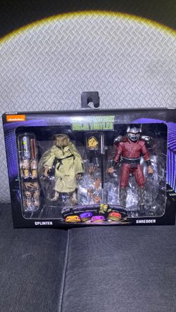 Neca tmnt splinter and shredder
