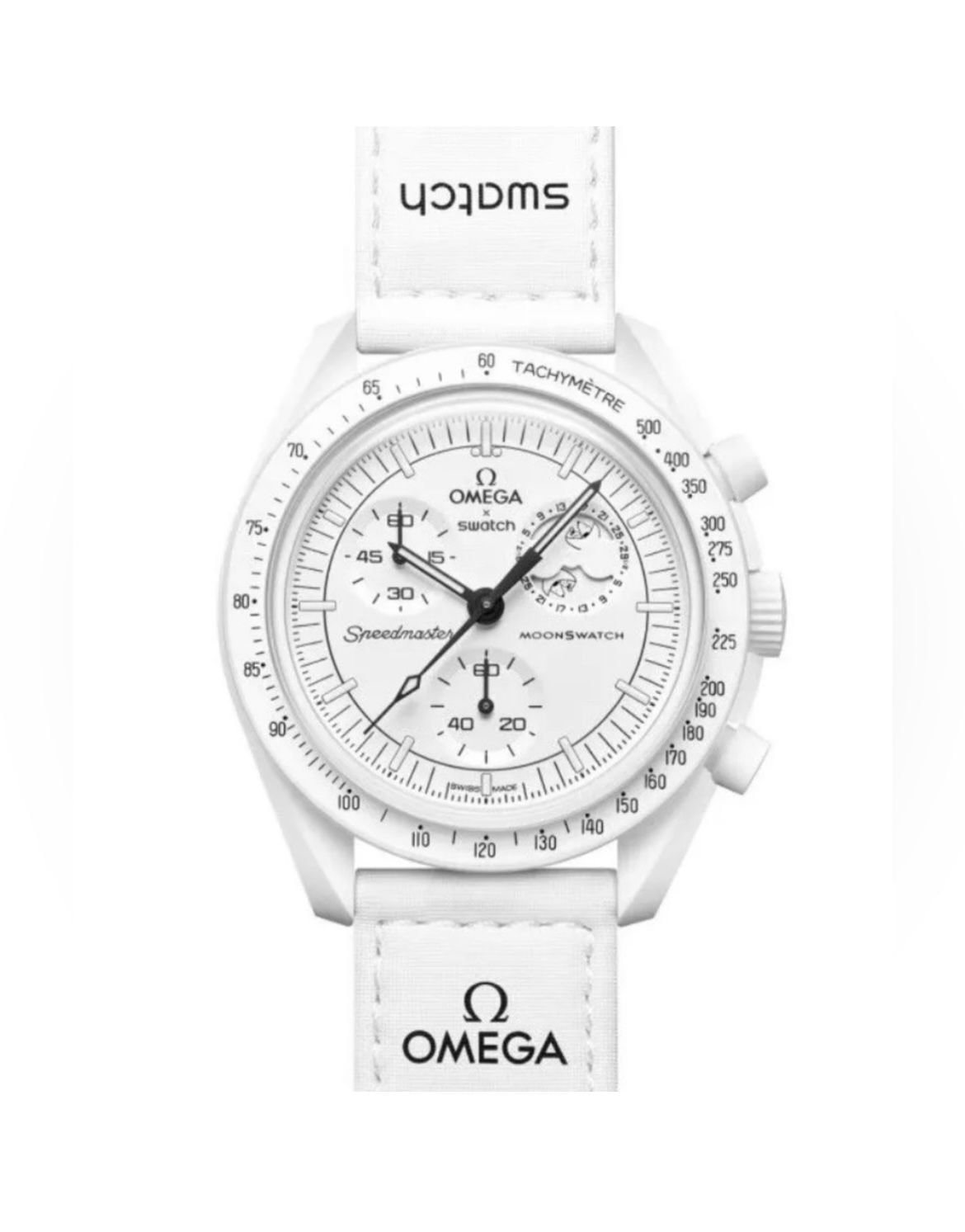 SWATCH x OMEGA BIOCERAMIC MOONSWATCH MISSON TO MOONPHASE SNOOPY 