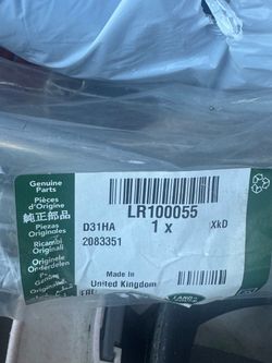 Land Rover Defender Heater Water Tube Part # LR100055