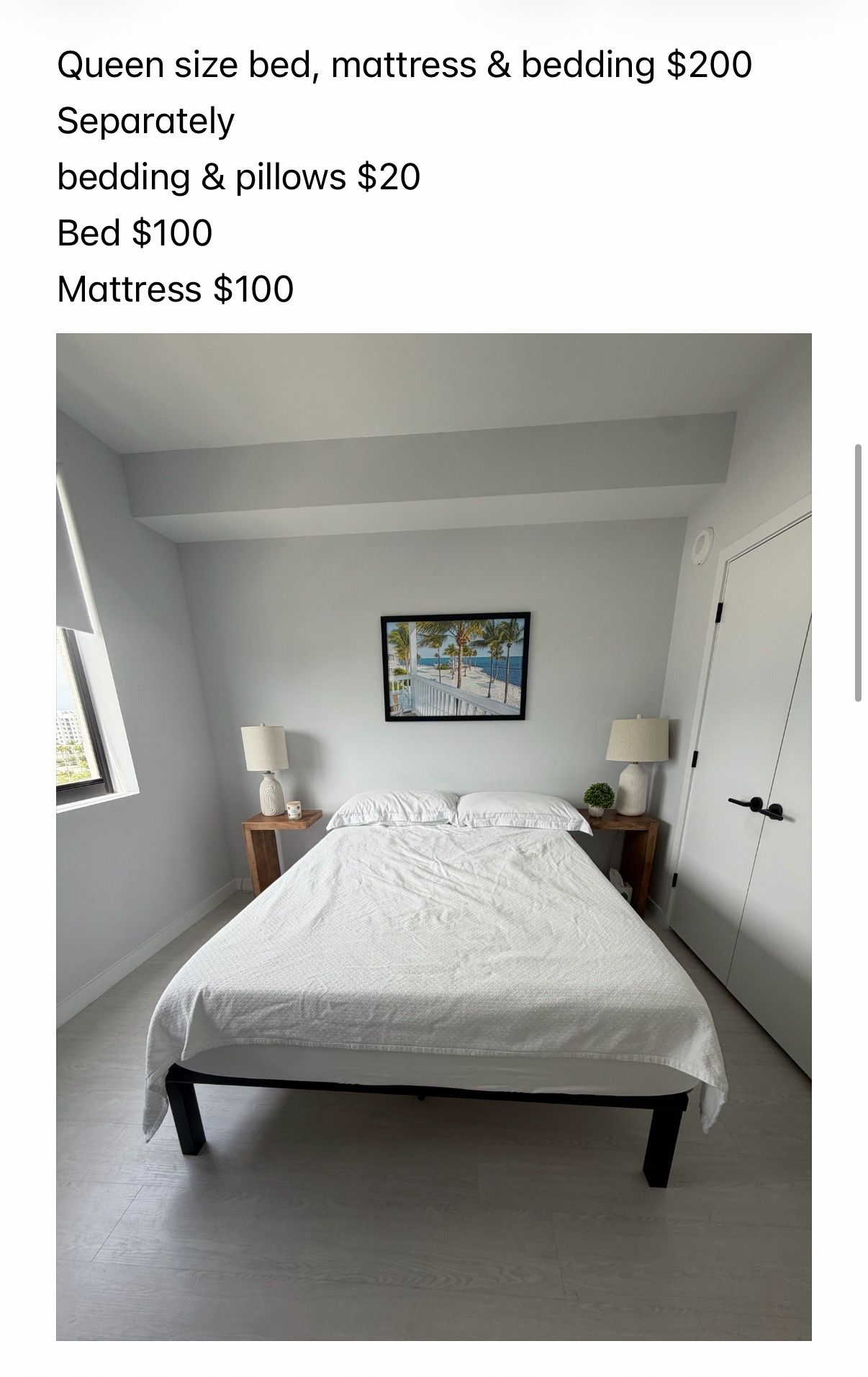Complete bedroom set