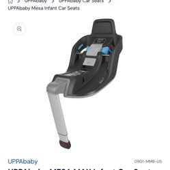 UPPAbaby Mesa Max Car seat Base - New In Box