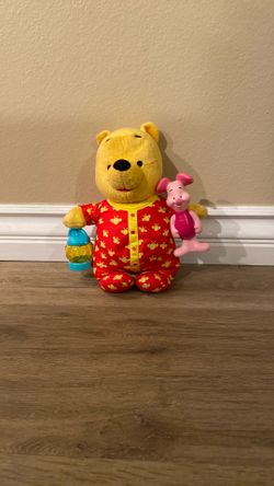 Talking Winnie The Pooh With Piglet Plush